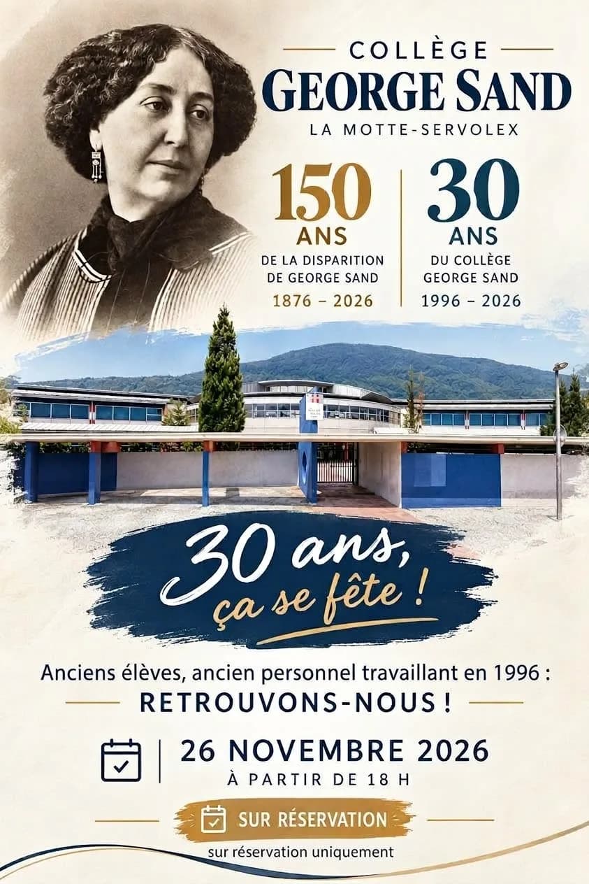 30 ans du collège George Sand
